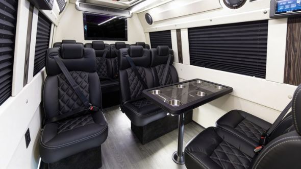 10 passenger sprinter van inside torrance