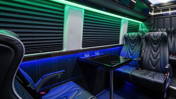 18 passenger sprinter van inside torrance