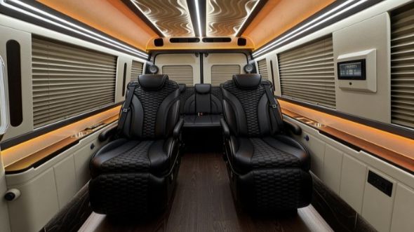 8 passenger sprinter van inside torrance