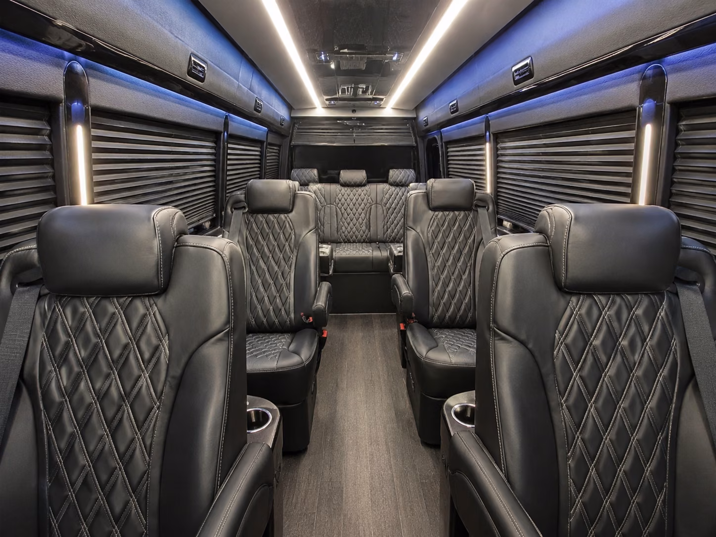 torrance 18 passenger sprinter van interior
