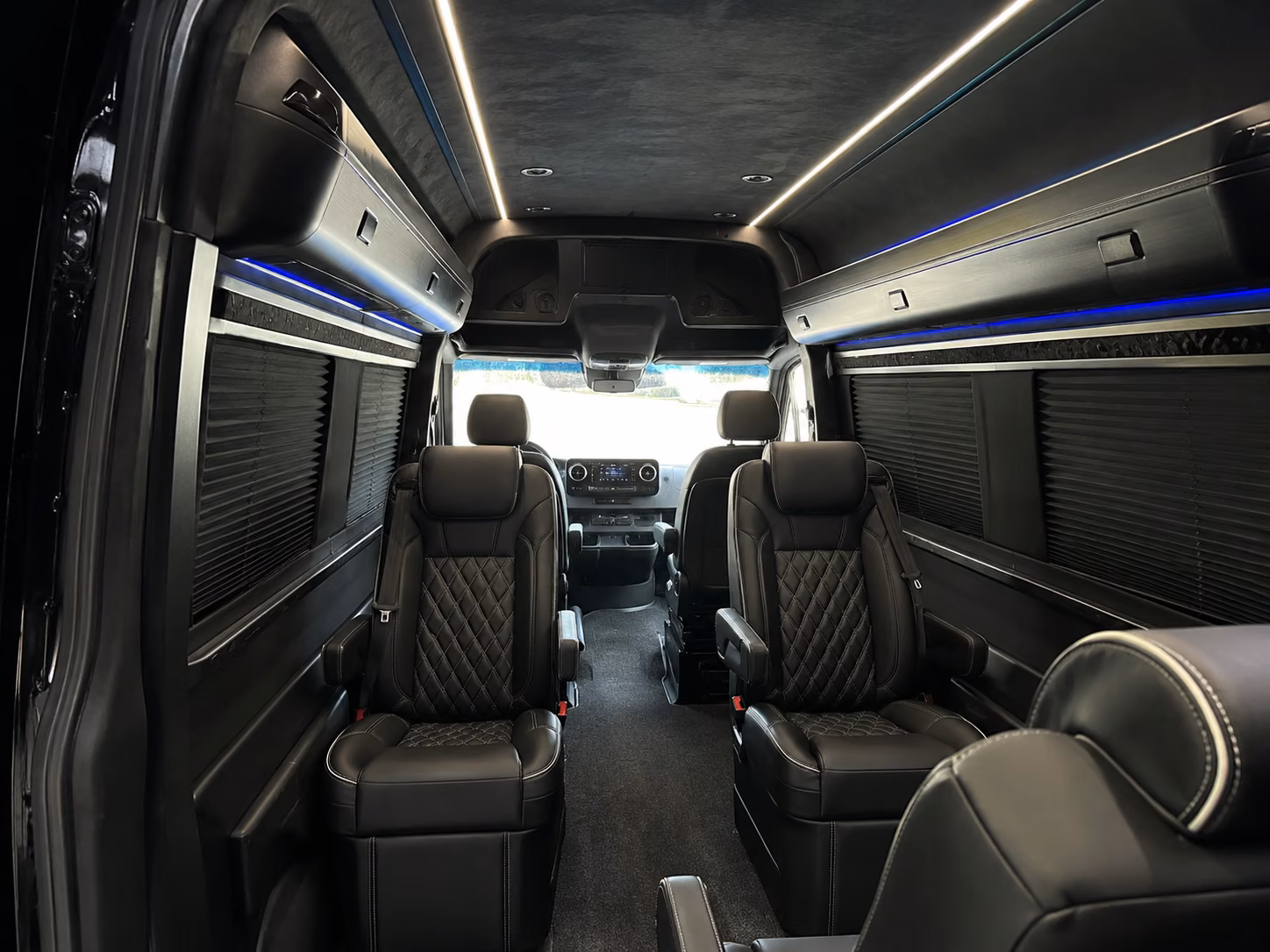 torrance 8 passenger sprinter van interior